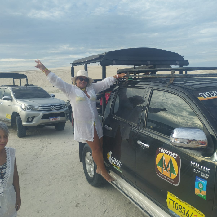 🚙 Agência Descubra Jeri
Explore o melhor de Jericoacoara com conforto e aventura!

Especializada em passeios de jardineira, a Descubra Jeri leva você pelos encantos do lado leste e oeste da vila – lagoas paradisíacas, dunas, mirantes e paisagens de tirar o fôlego.

Viva experiências inesquecíveis com quem entende de Jeri! 🌵🌊