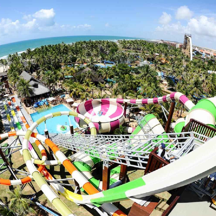 A Sim7 Viagens te leva para viver um dia inesquecível no maior parque aquático da América Latina: o Beach Park!